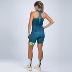 Zoot Sports TRI RACESUITS Women's Ltd Tri Slvs Fz Racesuit -Techno
