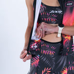 Zoot Sports TRI RACESUITS Women's Ltd Tri Slvs Fz Racesuit - Tropical Magic