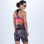 Zoot Sports TRI RACESUITS Women's Ltd Tri Slvs Fz Racesuit - Tropical Magic