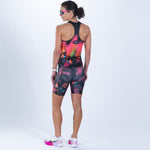 Zoot Sports TRI RACESUITS Women's Ltd Tri Slvs Fz Racesuit - Tropical Magic