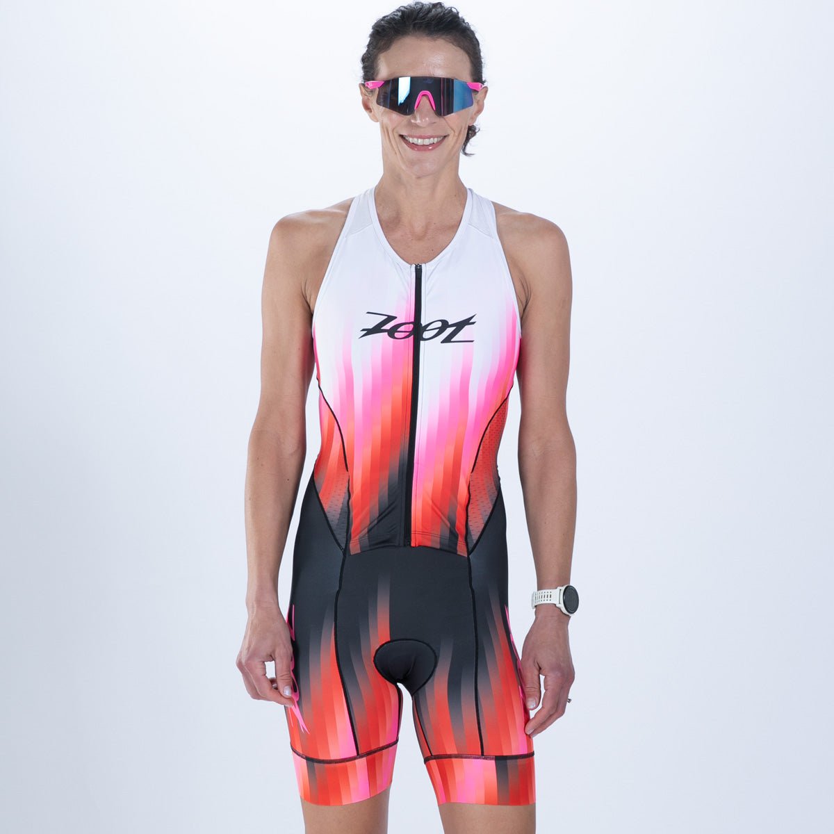 Zoot Sports TRI RACESUITS Women's Ltd Tri Slvs Fz Racesuit - Yo Yo Yo
