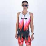 Zoot Sports TRI RACESUITS Women's Ltd Tri Slvs Fz Racesuit - Yo Yo Yo