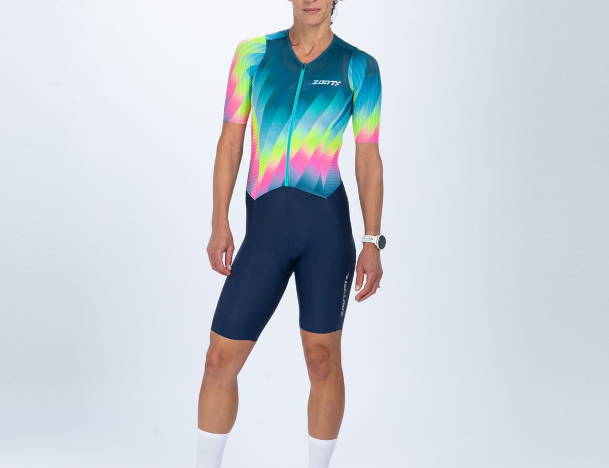 Zoot Sports TRI RACESUITS Women's Ultra Tri P1x Racesuit - Costa Del Sol