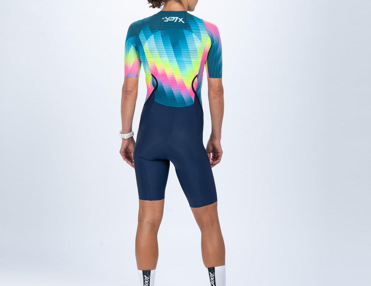 Zoot Sports TRI RACESUITS Women's Ultra Tri P1x Racesuit - Costa Del Sol