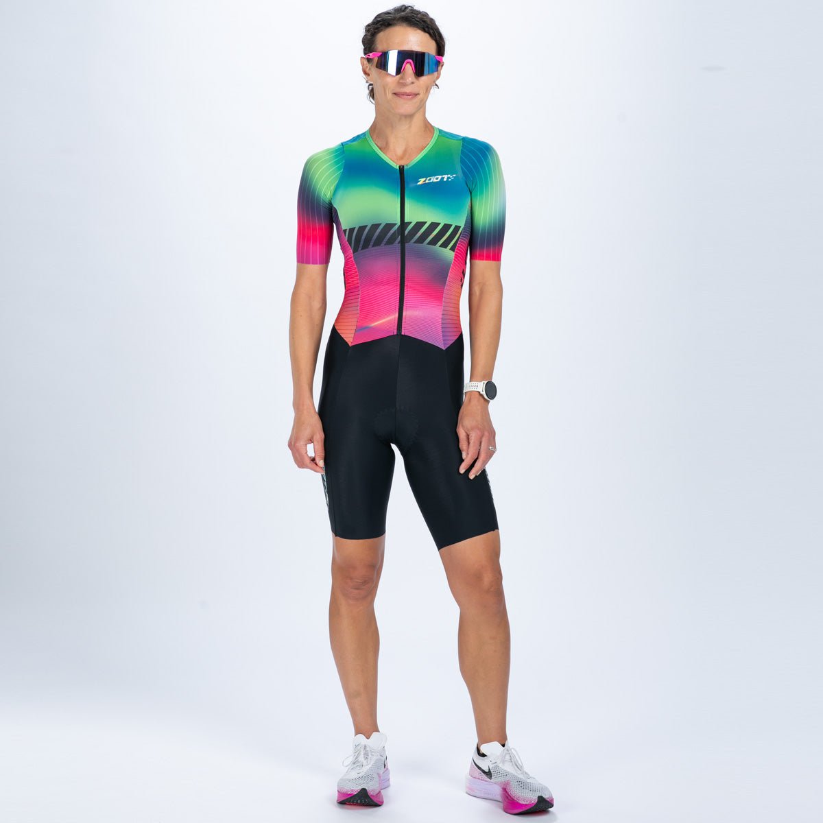 Zoot Sports TRI RACESUITS Women's Ultra Tri P1x Racesuit - Hyperburst