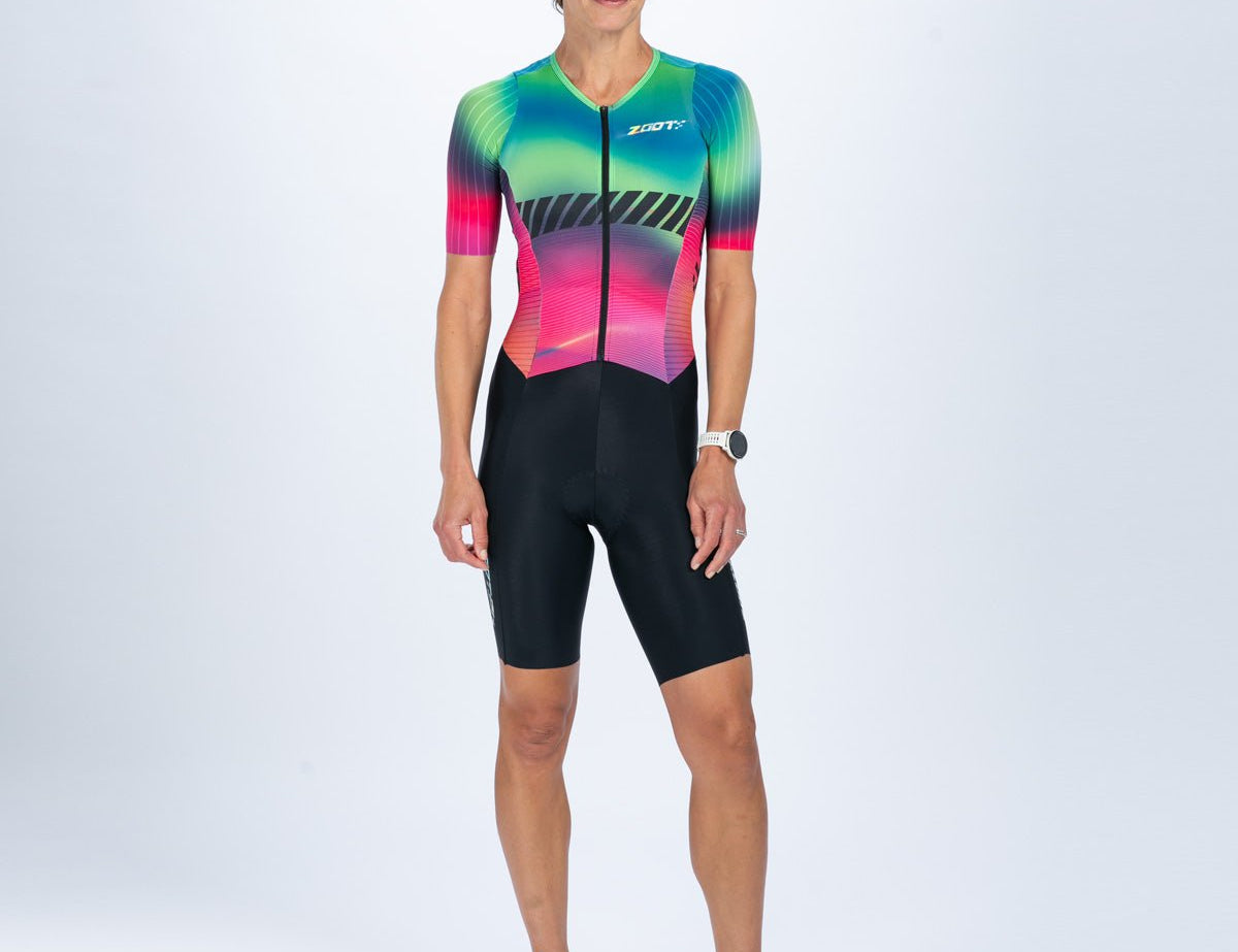 Zoot Sports TRI RACESUITS Women's Ultra Tri P1x Racesuit - Hyperburst