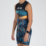 Zoot Sports TRI RACESUITS Youth Protégé Ltd Tri Racesuit - Club Aloha Blue