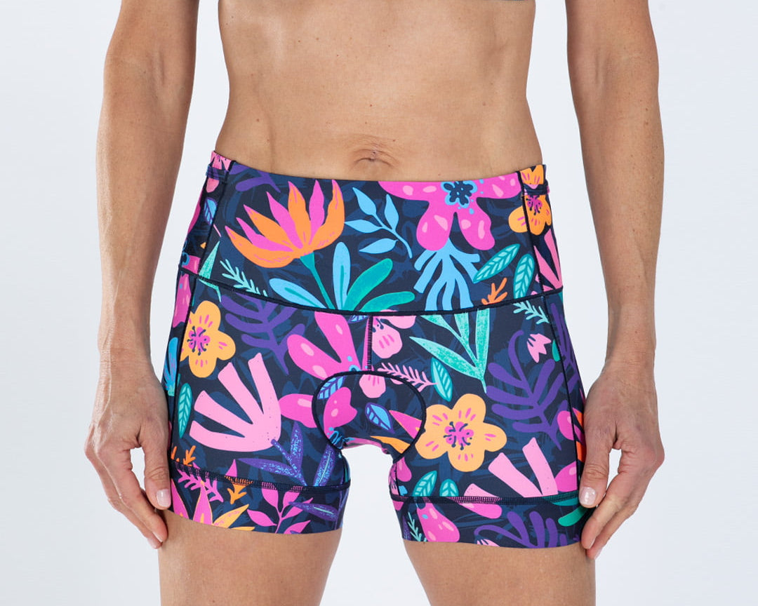 Zoot Sports TRI SHORTS 4" INSEAM Women's Ltd Tri 4" Short - Florescence