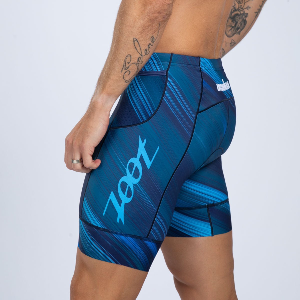 Zoot Men’s Core Tri Shorts – Quick-Dry, UPF 50+, With Chamois Pad For Triathlon Training & Racing