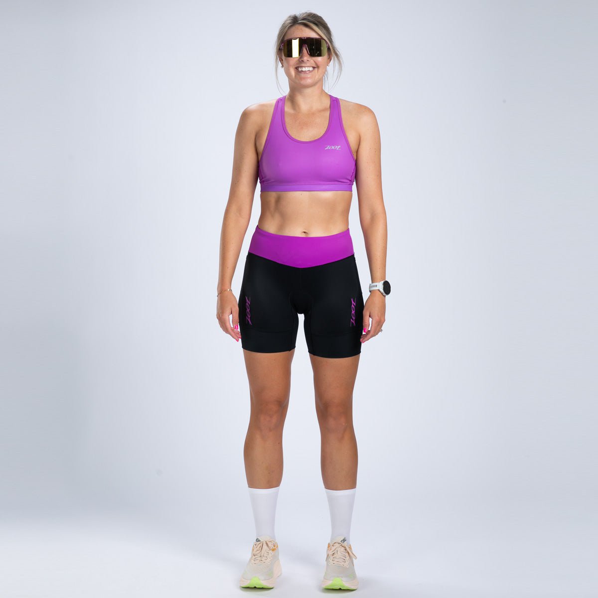 Zoot Sports TRI SHORTS Women's Core Tri 6" Short - Deep Purple