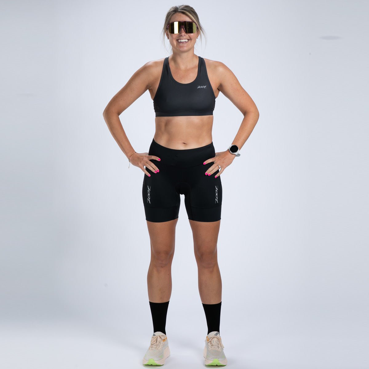 Zoot Sports TRI SHORTS Women's Core Tri 6" Short - Jet Black