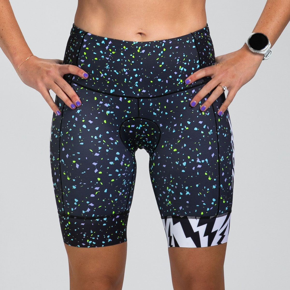 Zoot Sports TRI SHORTS Women's Ltd Tri 8" Short - Electric