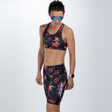 Zoot Sports TRI SHORTS Women's Ltd Tri 8" Short - Tropical Magic