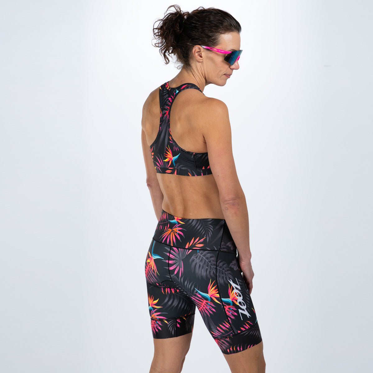 Zoot Sports TRI SHORTS Women's Ltd Tri 8" Short - Tropical Magic