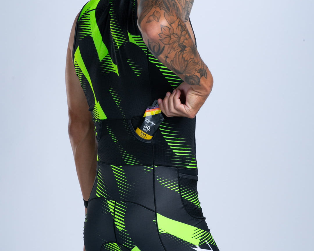 Zoot Sports TRI SLEEVELESS RACESUITS Men's Ltd Tri Slvs Fz Racesuit - Icon
