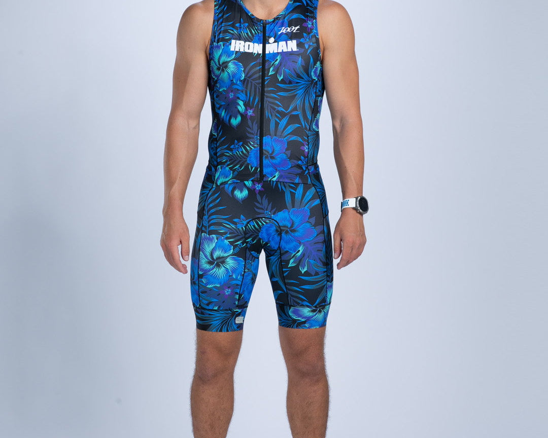 Zoot Sports TRI SLEEVELESS RACESUITS Men's Ltd Tri Slvs Fz Racesuit - IM Energy Lab