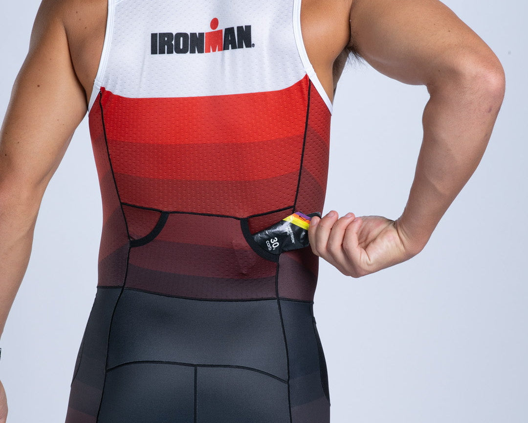 Zoot Sports TRI SLEEVELESS RACESUITS Men's Ltd Tri Slvs Fz Racesuit - IM Velocity