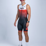 Zoot Sports TRI SLEEVELESS RACESUITS Men's Ltd Tri Slvs Fz Racesuit - IM Velocity