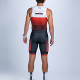 Zoot Sports TRI SLEEVELESS RACESUITS Men's Ltd Tri Slvs Fz Racesuit - IM Velocity
