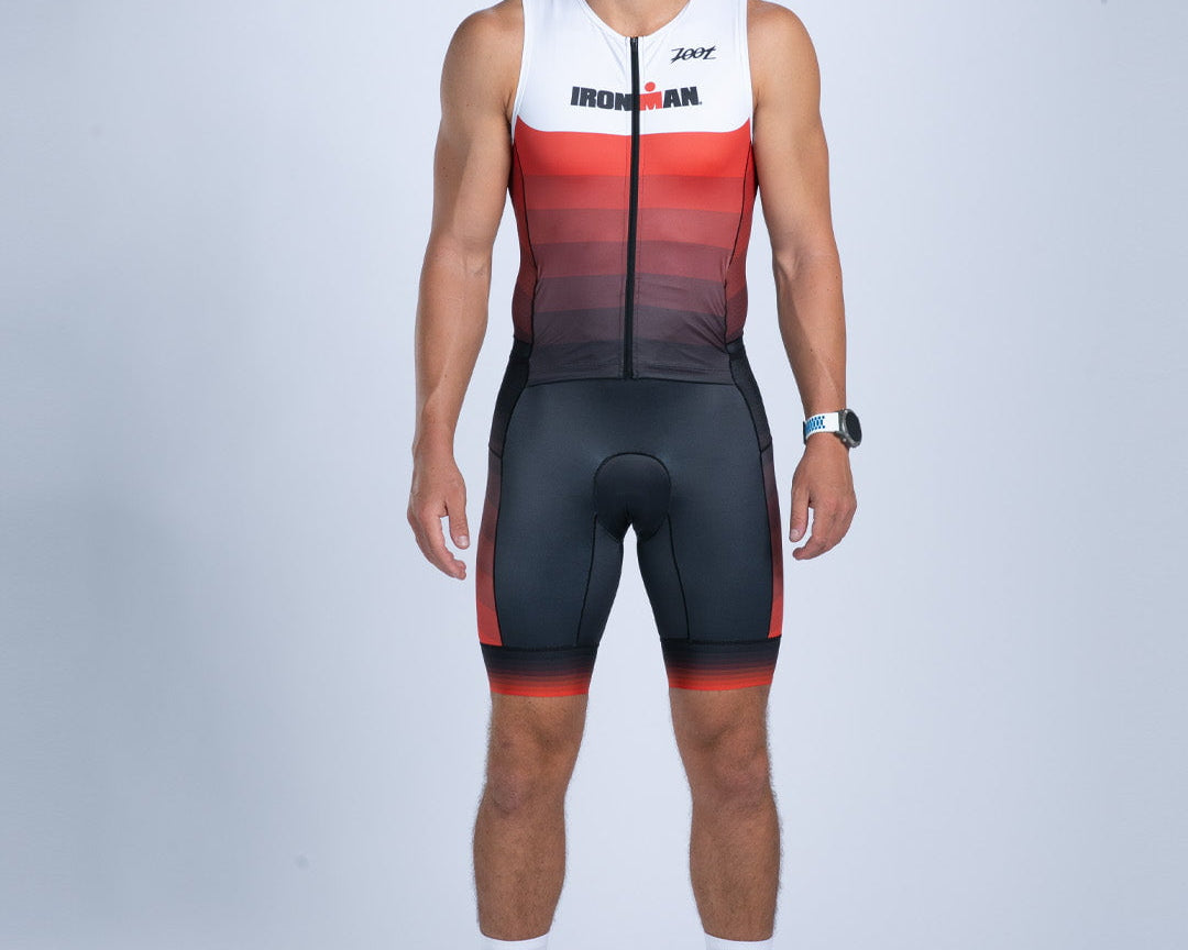 Zoot Sports TRI SLEEVELESS RACESUITS Men's Ltd Tri Slvs Fz Racesuit - IM Velocity