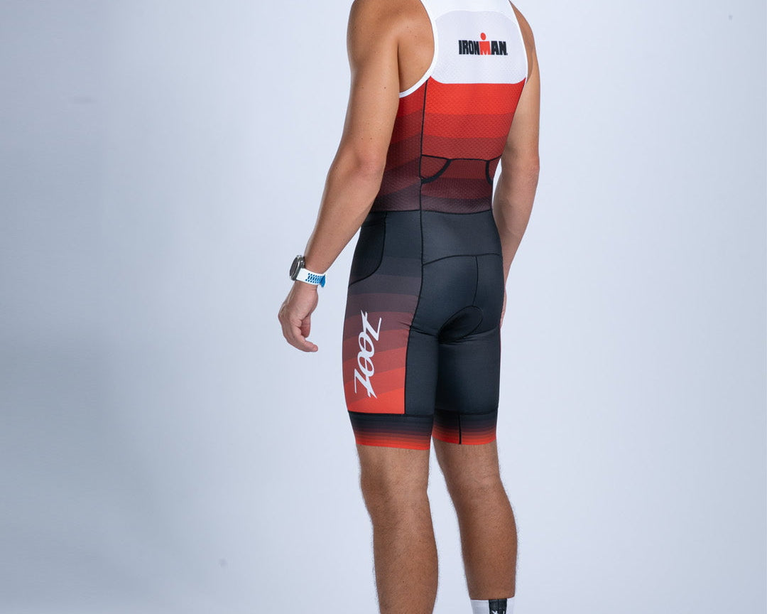 Zoot Sports TRI SLEEVELESS RACESUITS Men's Ltd Tri Slvs Fz Racesuit - IM Velocity