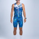 Zoot Sports TRI SLEEVELESS RACESUITS Men's Ltd Tri Slvs Fz Racesuit - Island Original