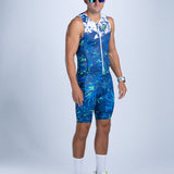 Zoot Sports TRI SLEEVELESS RACESUITS Men's Ltd Tri Slvs Fz Racesuit - Island Original