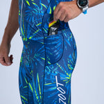 Zoot Sports TRI SLEEVELESS RACESUITS Men's Ltd Tri Slvs Fz Racesuit - Island Original