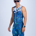 Zoot Sports TRI SLEEVELESS RACESUITS Men's Ltd Tri Slvs Fz Racesuit - Island Original