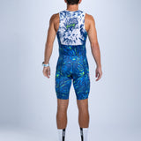 Zoot Sports TRI SLEEVELESS RACESUITS Men's Ltd Tri Slvs Fz Racesuit - Island Original