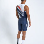 Zoot Sports TRI SLEEVELESS RACESUITS Men's Ltd Tri Slvs Fz Racesuit - Rouler