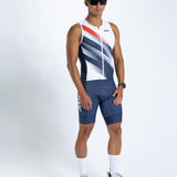 Zoot Sports TRI SLEEVELESS RACESUITS Men's Ltd Tri Slvs Fz Racesuit - Rouler