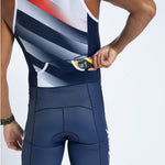 Zoot Sports TRI SLEEVELESS RACESUITS Men's Ltd Tri Slvs Fz Racesuit - Rouler