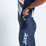 Zoot Sports TRI SLEEVELESS RACESUITS Men's Ltd Tri Slvs Fz Racesuit - Rouler