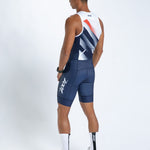 Zoot Sports TRI SLEEVELESS RACESUITS Men's Ltd Tri Slvs Fz Racesuit - Rouler
