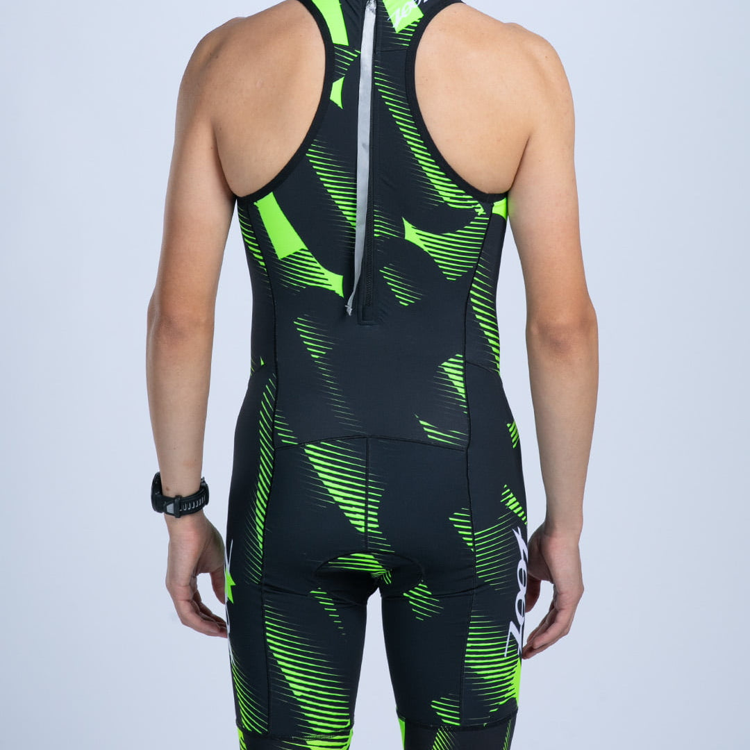Zoot Sports TRI SLEEVELESS RACESUITS Men's Sprint Tri Hyperglide Backzip Racesuit - Icon