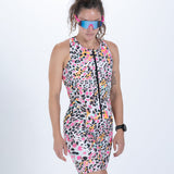 Zoot Sports TRI SLEEVELESS RACESUITS Women's Ltd Tri Slvs Fz Racesuit - Fierce