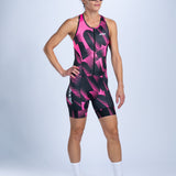 Zoot Sports TRI SLEEVELESS RACESUITS Women's Ltd Tri Slvs Fz Racesuit - Icon