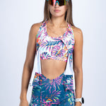 Zoot Sports TRI SLEEVELESS RACESUITS Women's Ltd Tri Slvs Fz Racesuit - Island Original