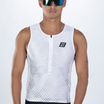 Zoot Sports TRI TANKS Men's Elite Tri Tank - Sonic White