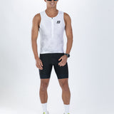 Zoot Sports TRI TANKS Men's Elite Tri Tank - Sonic White