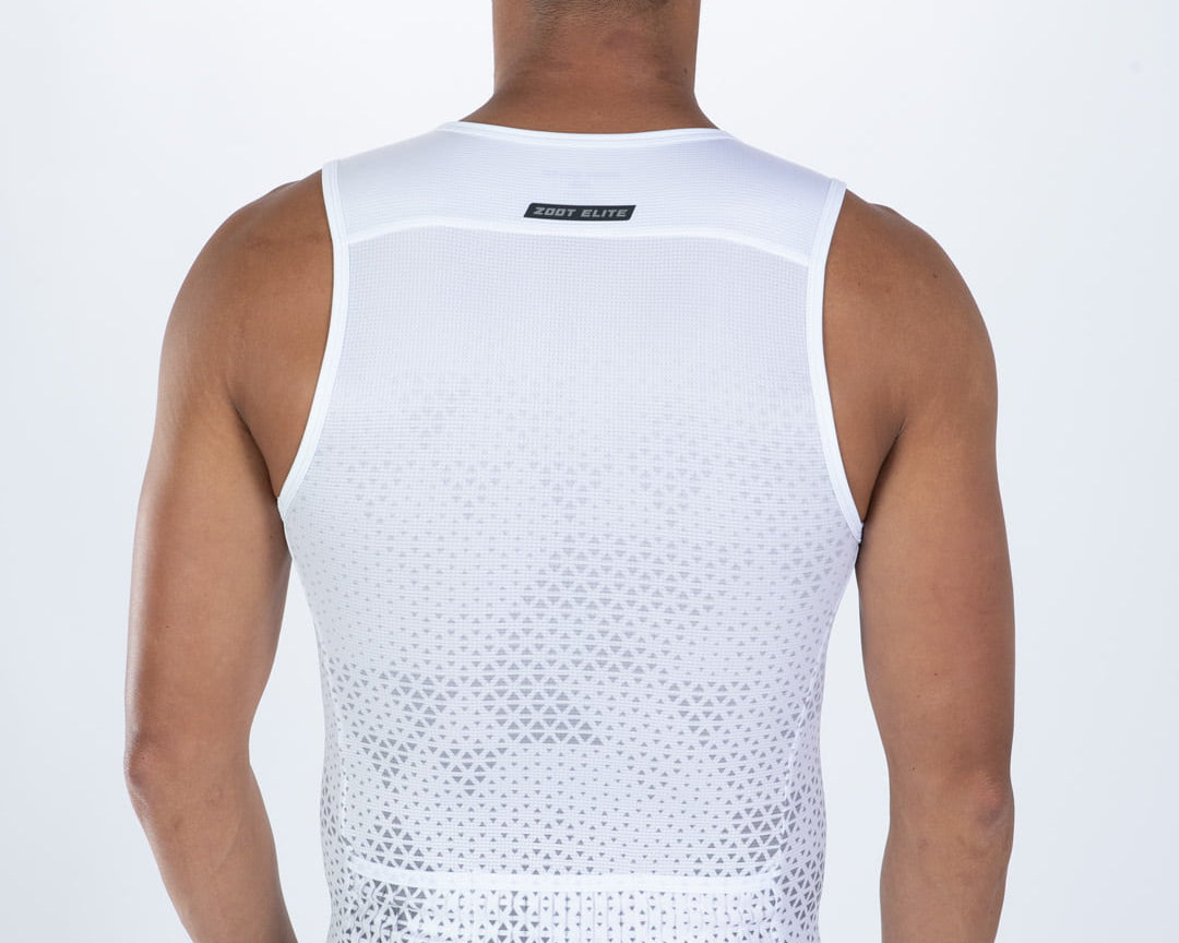 Zoot Sports TRI TANKS Men's Elite Tri Tank - Sonic White