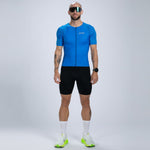 Zoot Sports TRI TOPS Men's Core Tri Aero Jersey - Ocean Blue