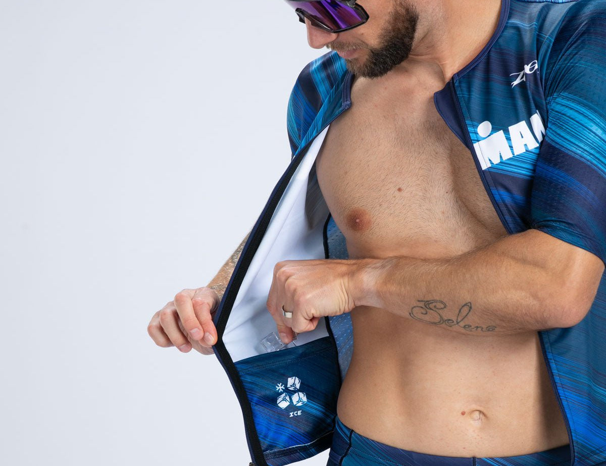 Zoot Sports TRI TOPS Men's Ltd Tri Aero Jersey - IM Heat