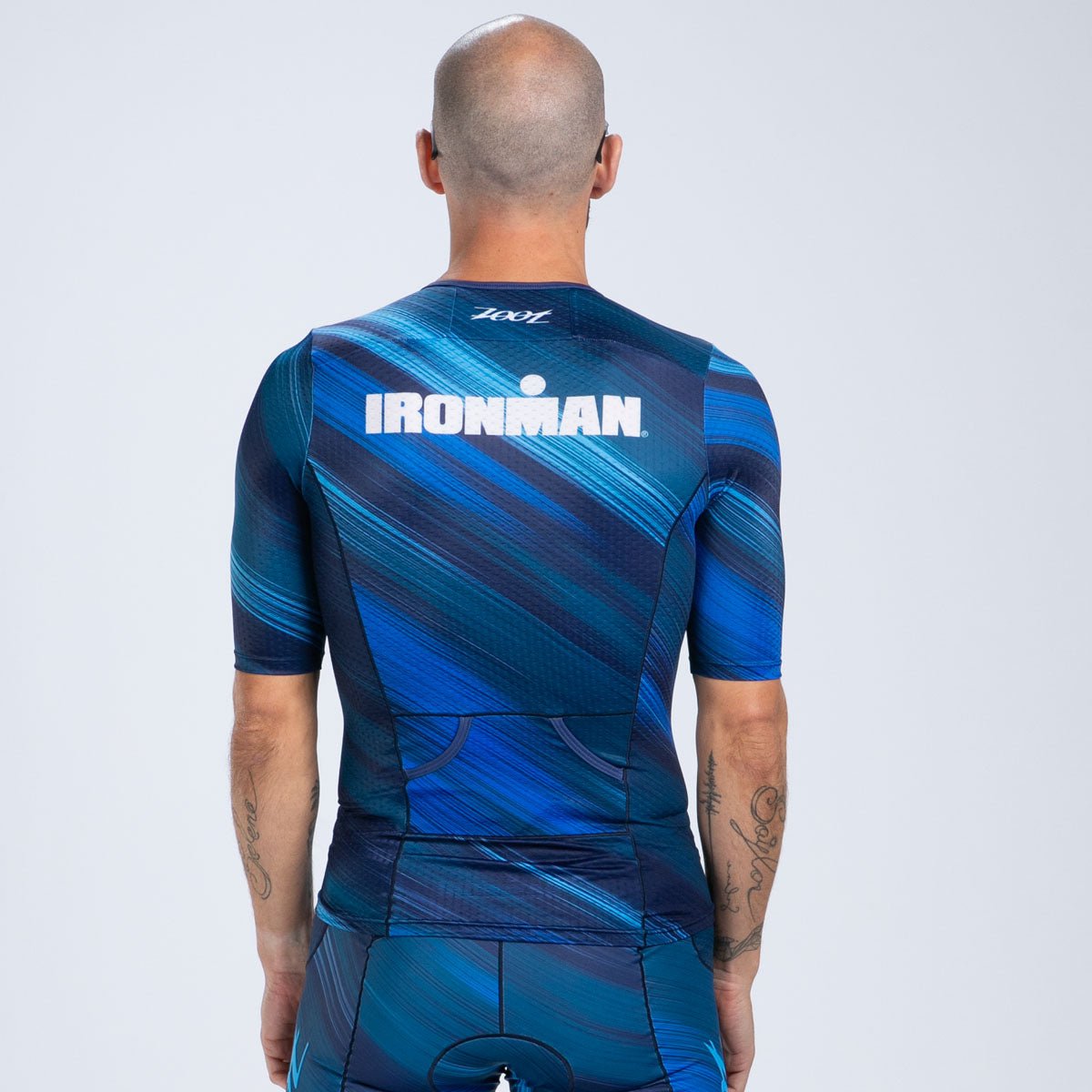 Zoot Sports TRI TOPS Men's Ltd Tri Aero Jersey - IM Heat