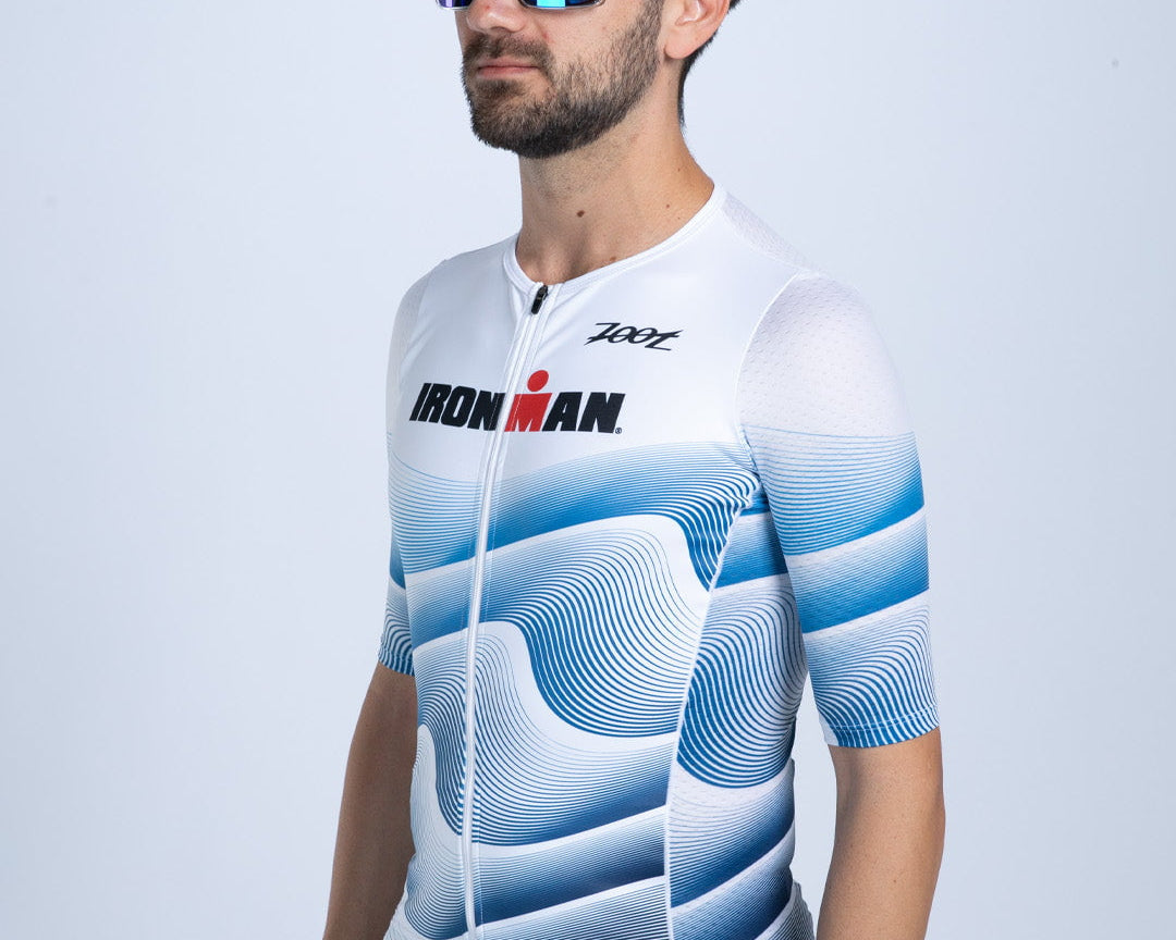 Zoot Sports TRI TOPS Men's Ltd Tri Aero Jersey - IM Stratos