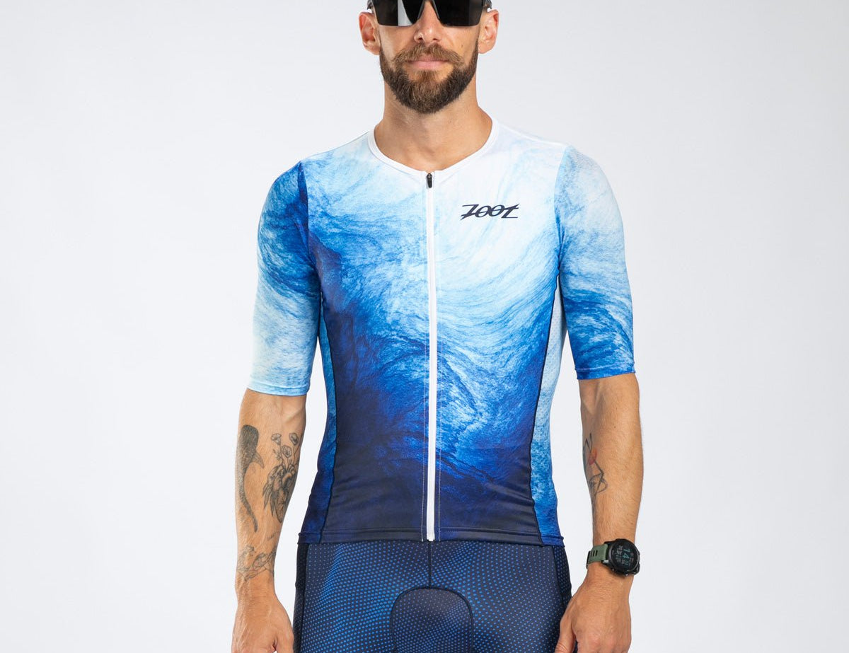 Zoot Sports TRI TOPS Men's Ltd Tri Aero Jersey - La Plage