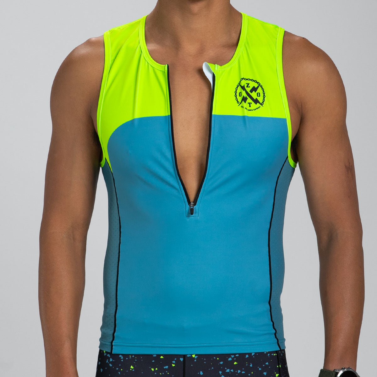 Zoot Sports TRI TOPS Men's Ltd Tri Tank - Electric