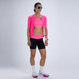 Zoot Sports TRI TOPS Women's Core Tri Jersey - Bright Pink
