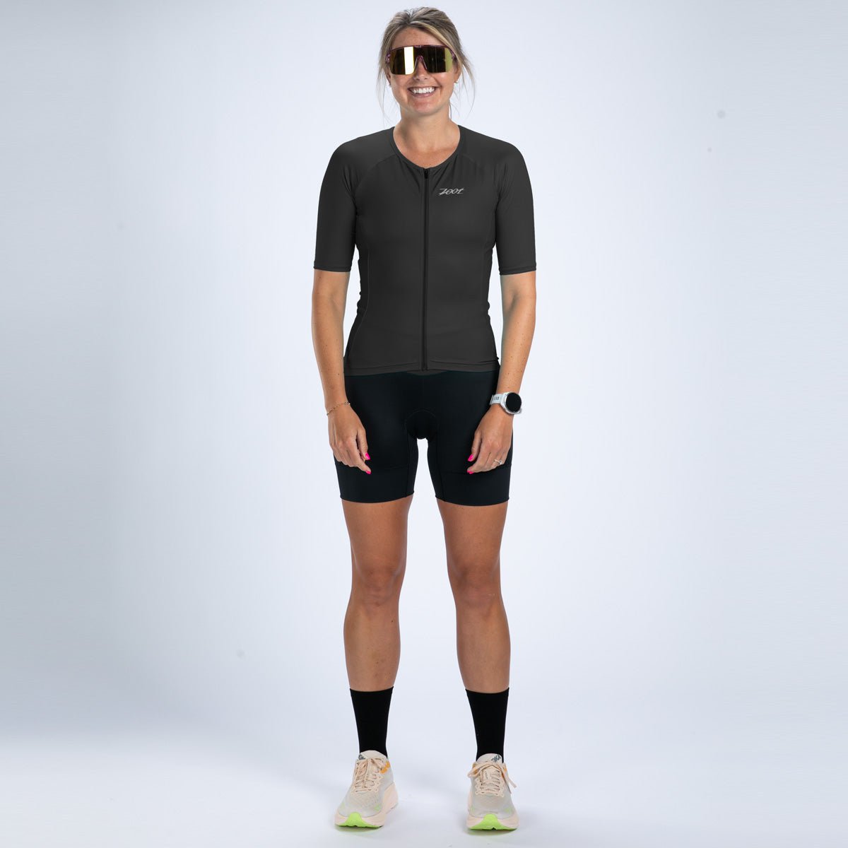 Zoot Sports TRI TOPS Women's Core Tri Jersey - Jet Black